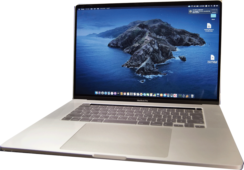 MacBookPro 16インチの導入